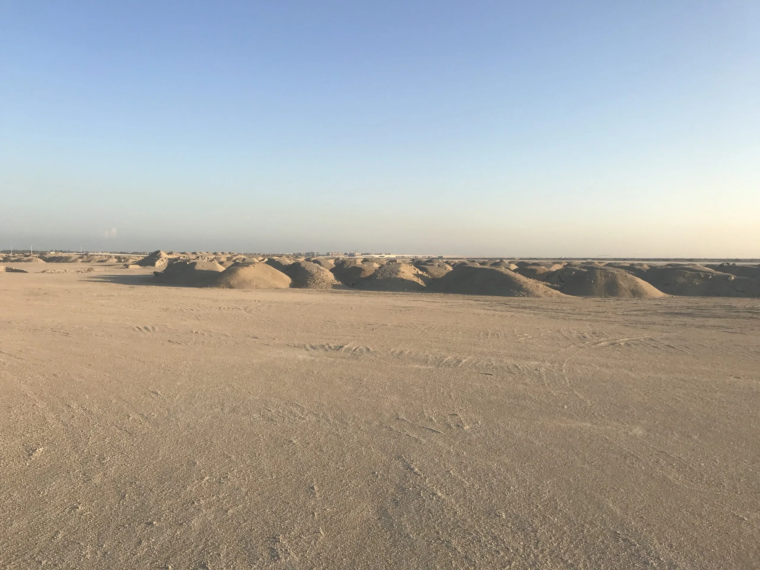 All the sand of Saadiyat